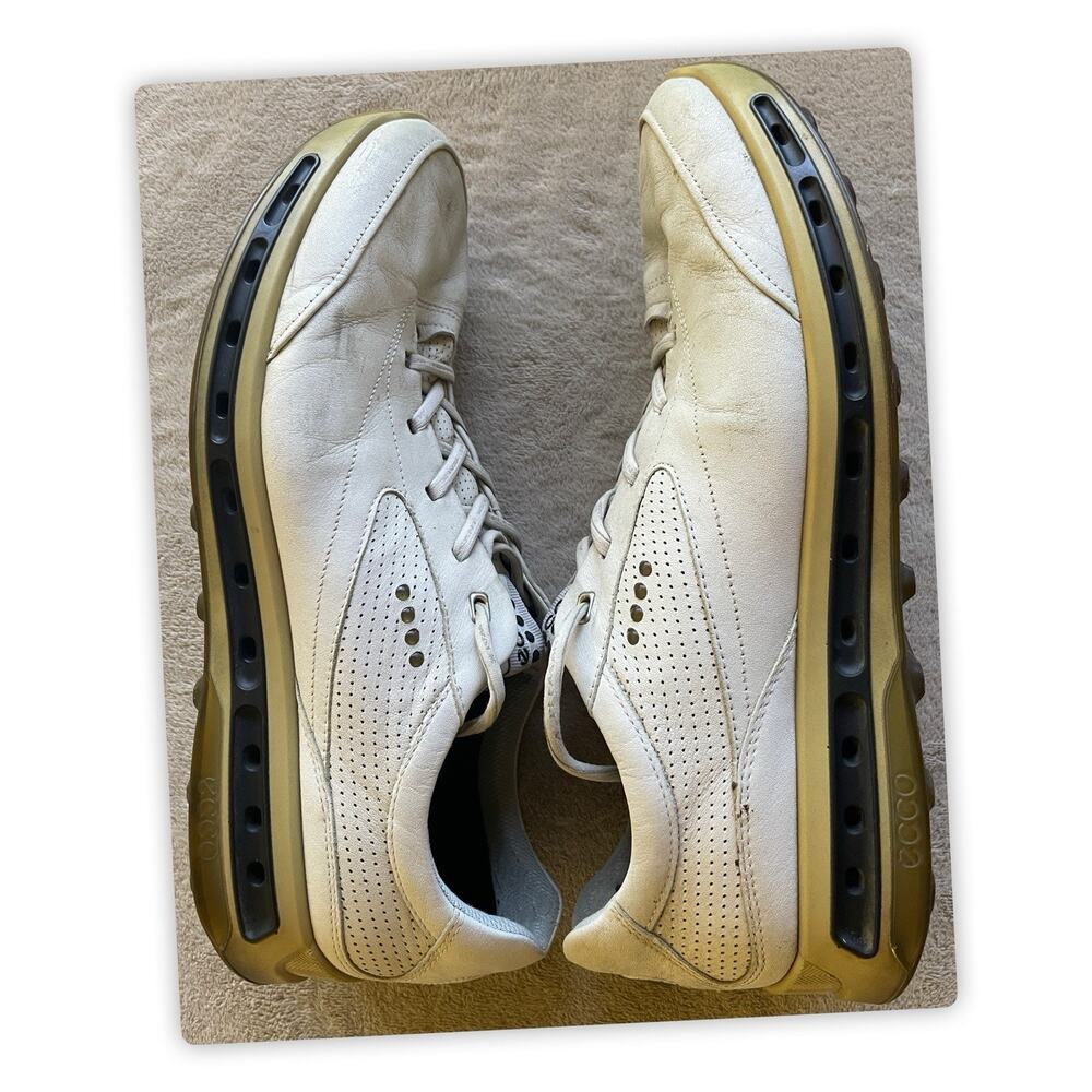 ECCO Cool GORE-TEX Surround Golf Shoes Men’s US 12 EU 46 White Leather
